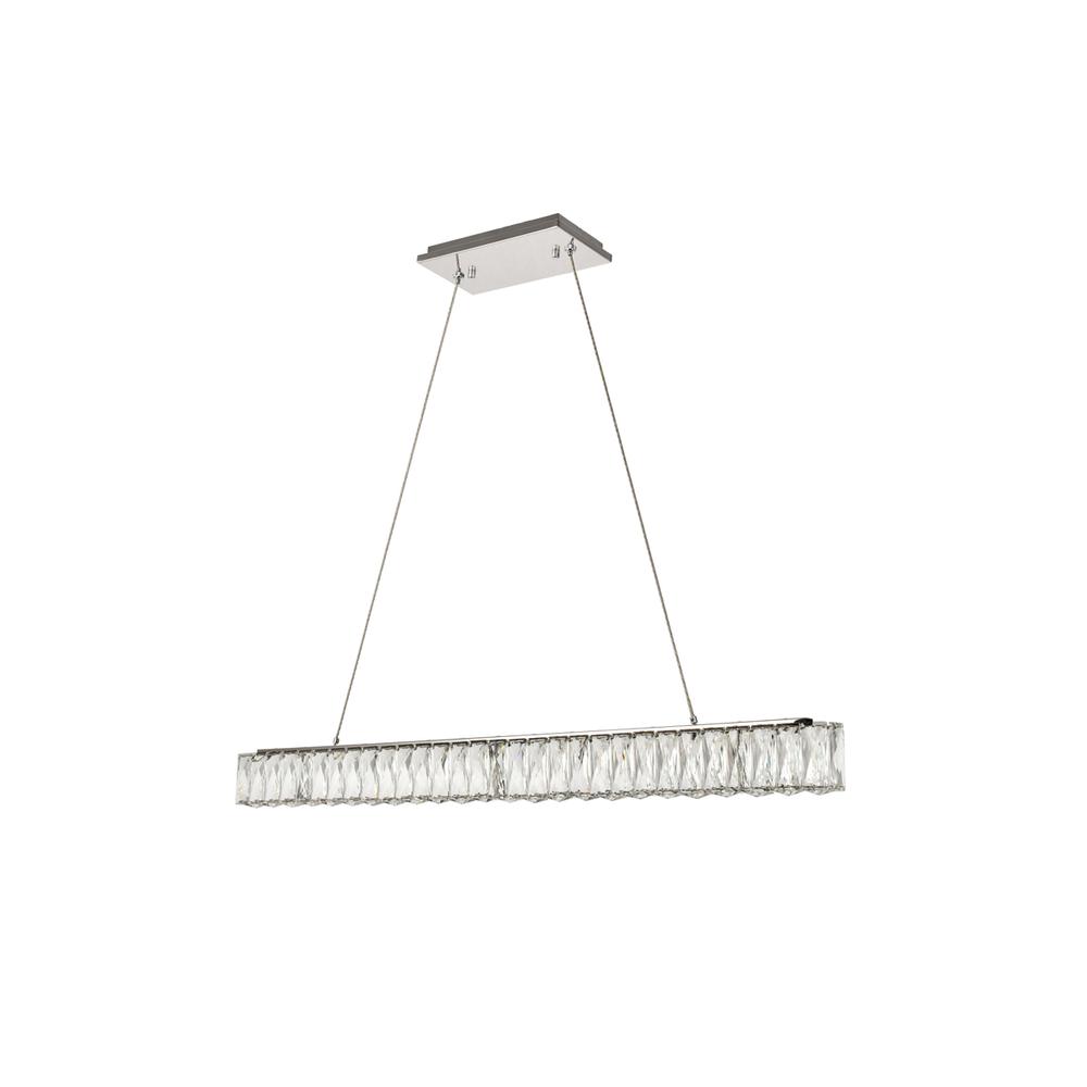 Monroe Integrated LED chip light Chrome Chandelier Clear Royal Cut Crystal
