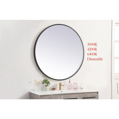 Pier 42 inch LED mirror with adjustable color temperature