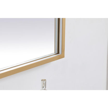 Pier 36x60 inch LED mirror with adjustable color temperature