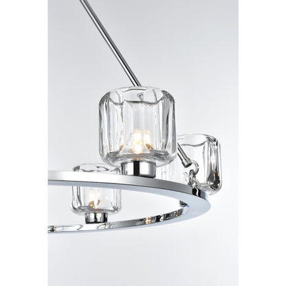 Cadence 26 Inch Chandelier In Chrome