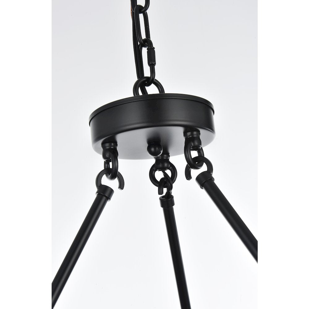 Cadence 36 Inch Chandelier In Black