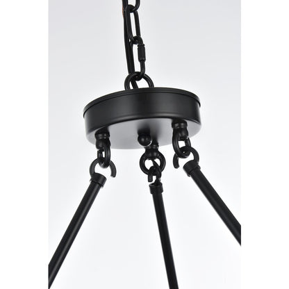 Cadence 36 Inch Chandelier In Black