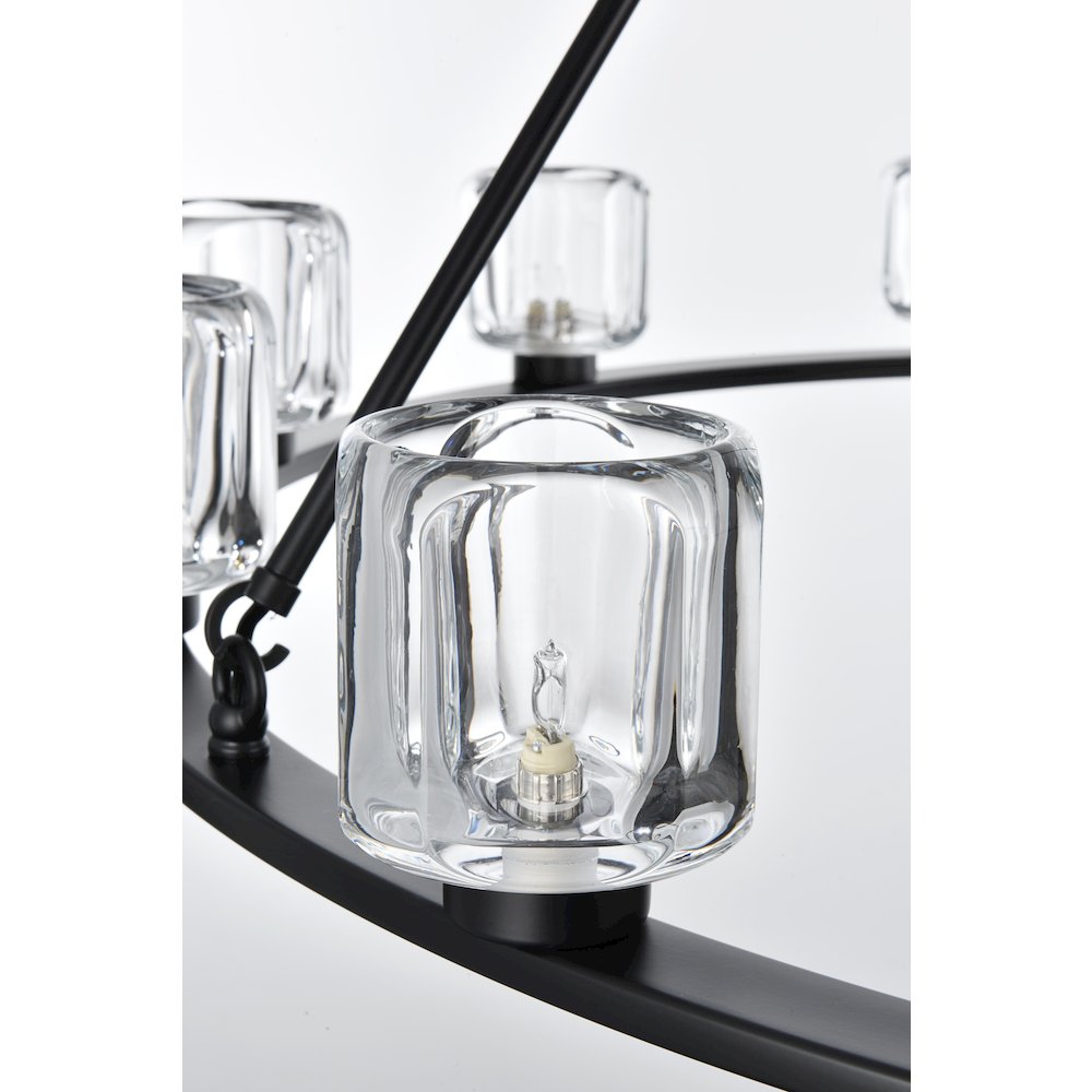 Cadence 48 Inch Chandelier In Black