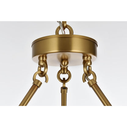 Cadence 48 Inch Chandelier In Satin Gold