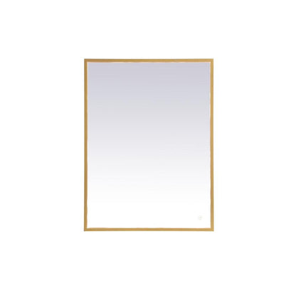 Pier 27x36 inch LED mirror with adjustable color temperature
