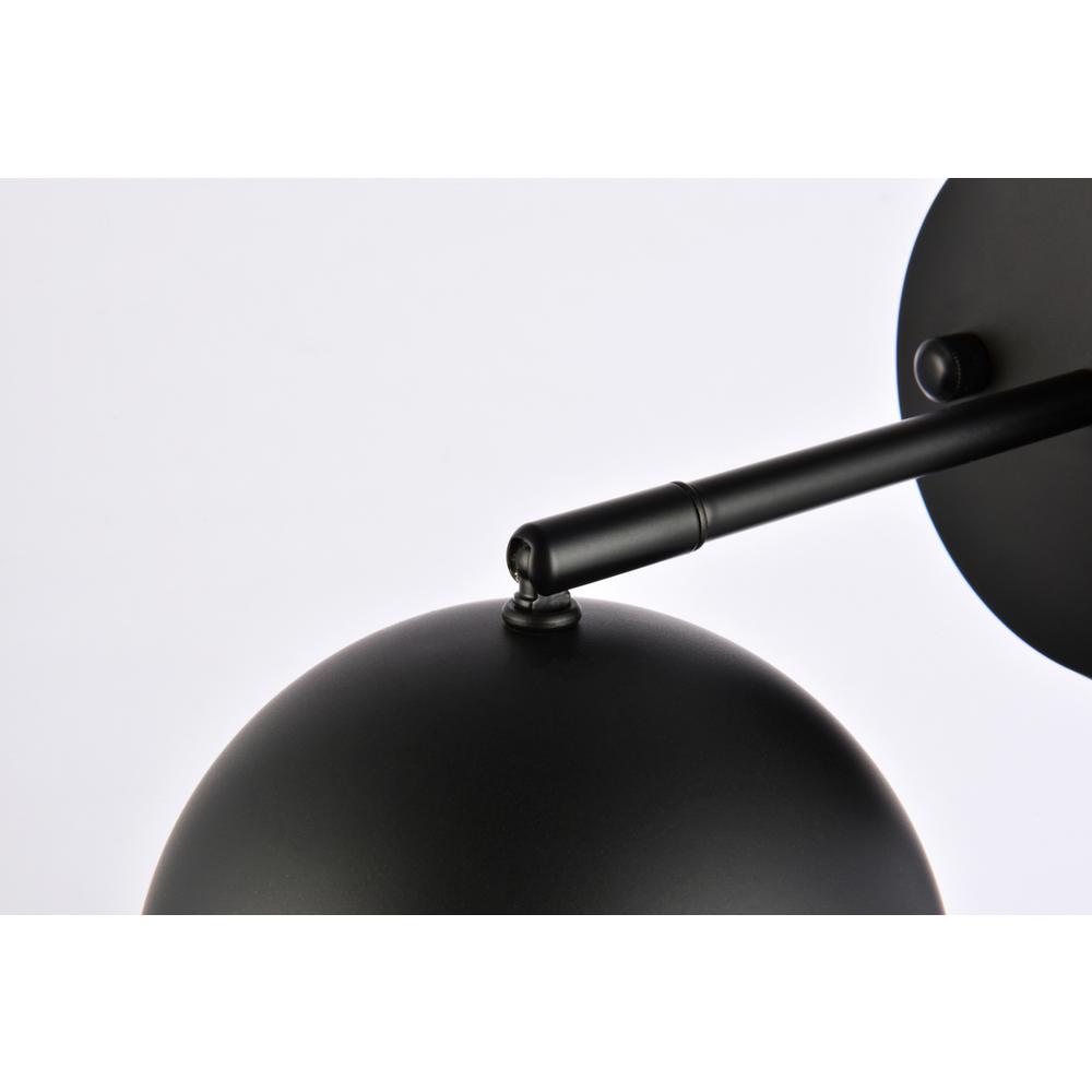 Othello 1 light black wall sconce
