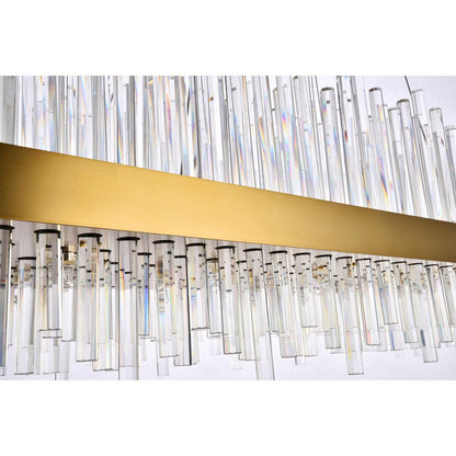 Dallas 20 light Gold Chandelier Clear Royal Cut Crystal