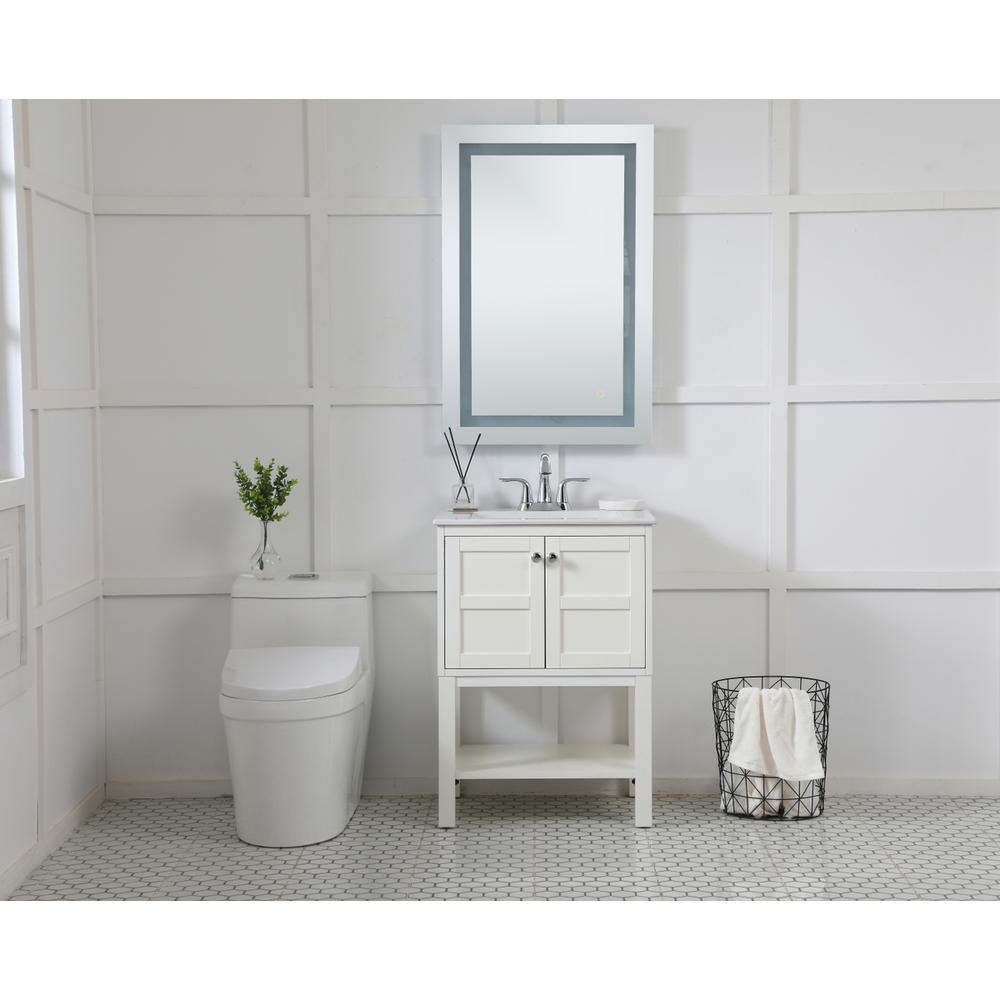 Helios 24in x 36in Hardwired LED mirror