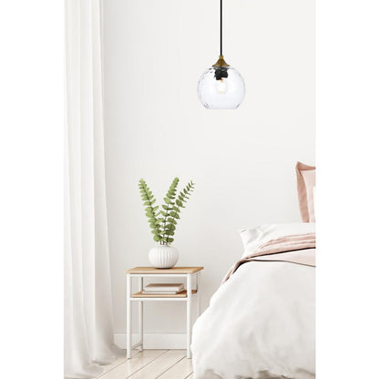 Cashel 6 inch brass pendant