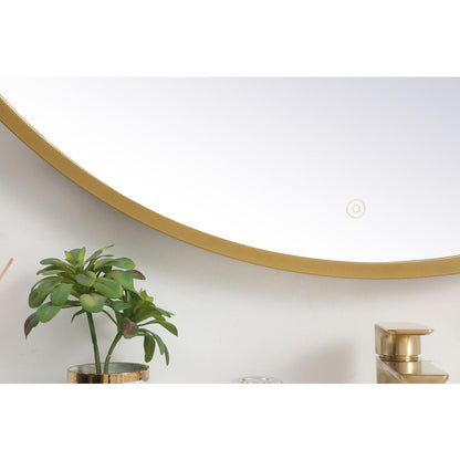 Pier 42 inch LED mirror with adjustable color temperature