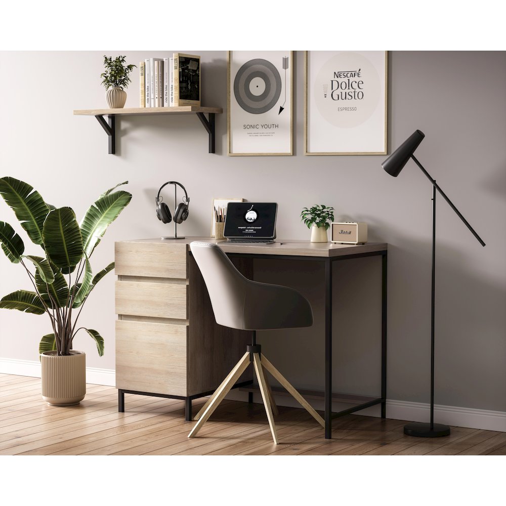 Emerson 42 inch Desk in Mango Wood