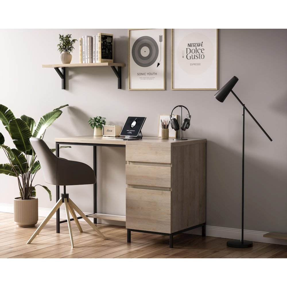 Emerson 42 inch Desk in Mango Wood