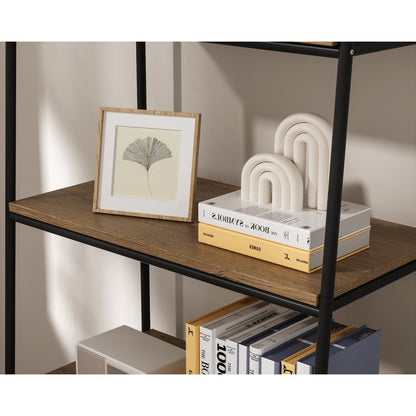 71 inch Shelving Unit in Natural Driftwood