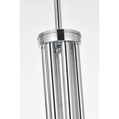 Layne 55 inch chandelier in Chrome