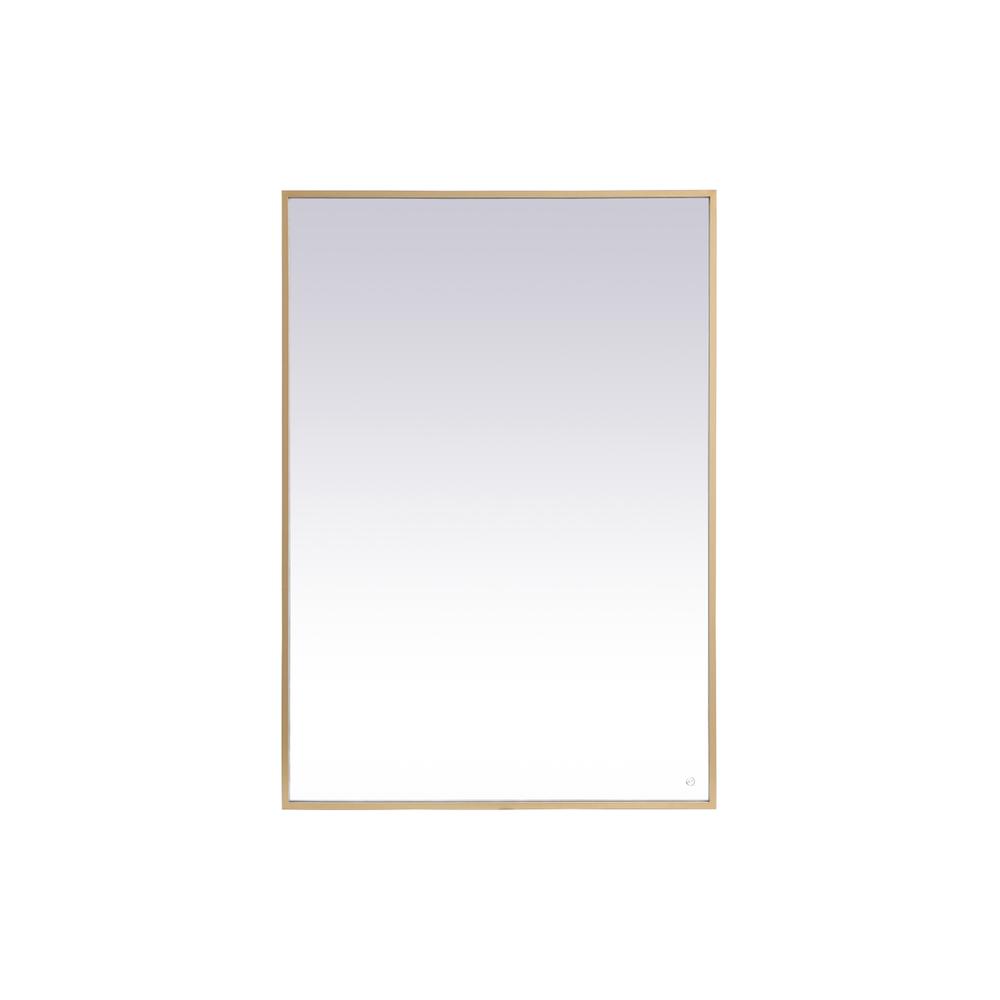 Pier 42x60 inch LED mirror with adjustable color temperature
