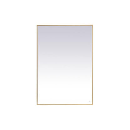 Pier 42x60 inch LED mirror with adjustable color temperature