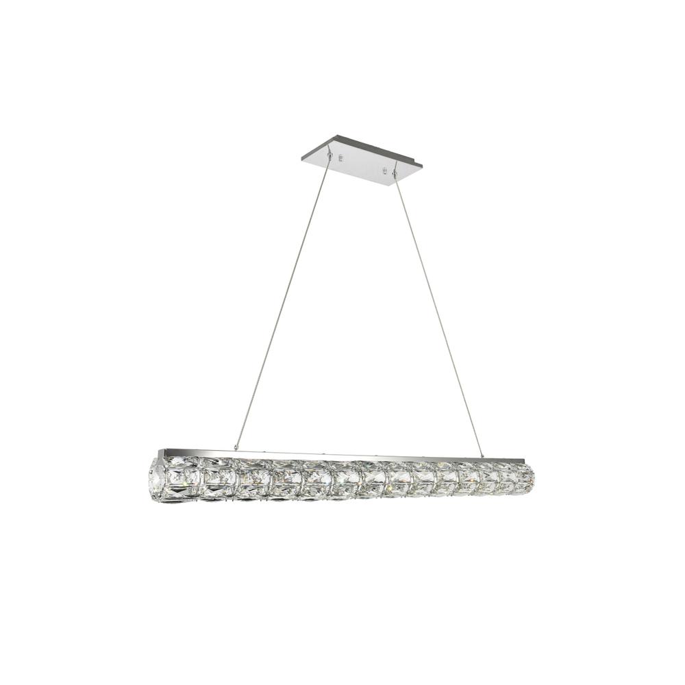 Valetta Integrated LED chip light Chrome Chandelier Clear Royal Cut Crystal