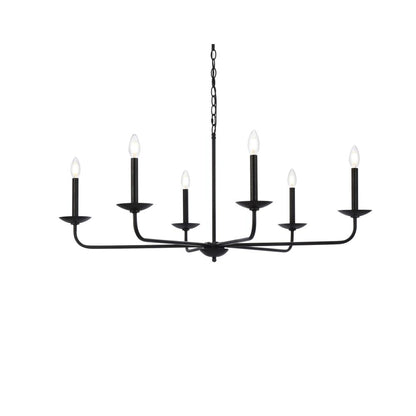 Cohen 42 inch pendant in black