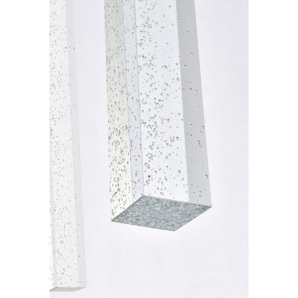 Weston 9 lights pendant in satin gold