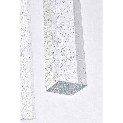 Weston 9 lights pendant in satin gold