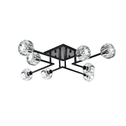 Eren 31 inch Flush Mount in Black