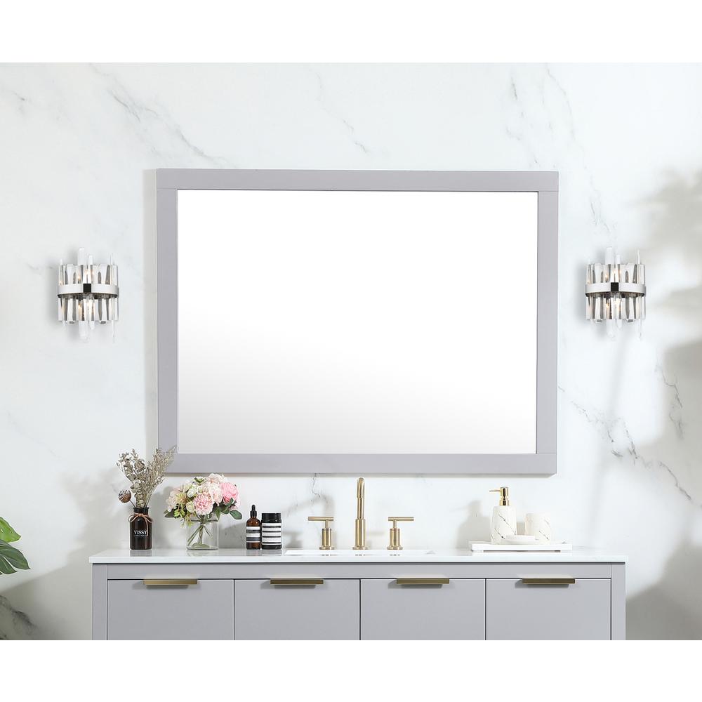 Serena 8 inch crystal bath sconce in chrome