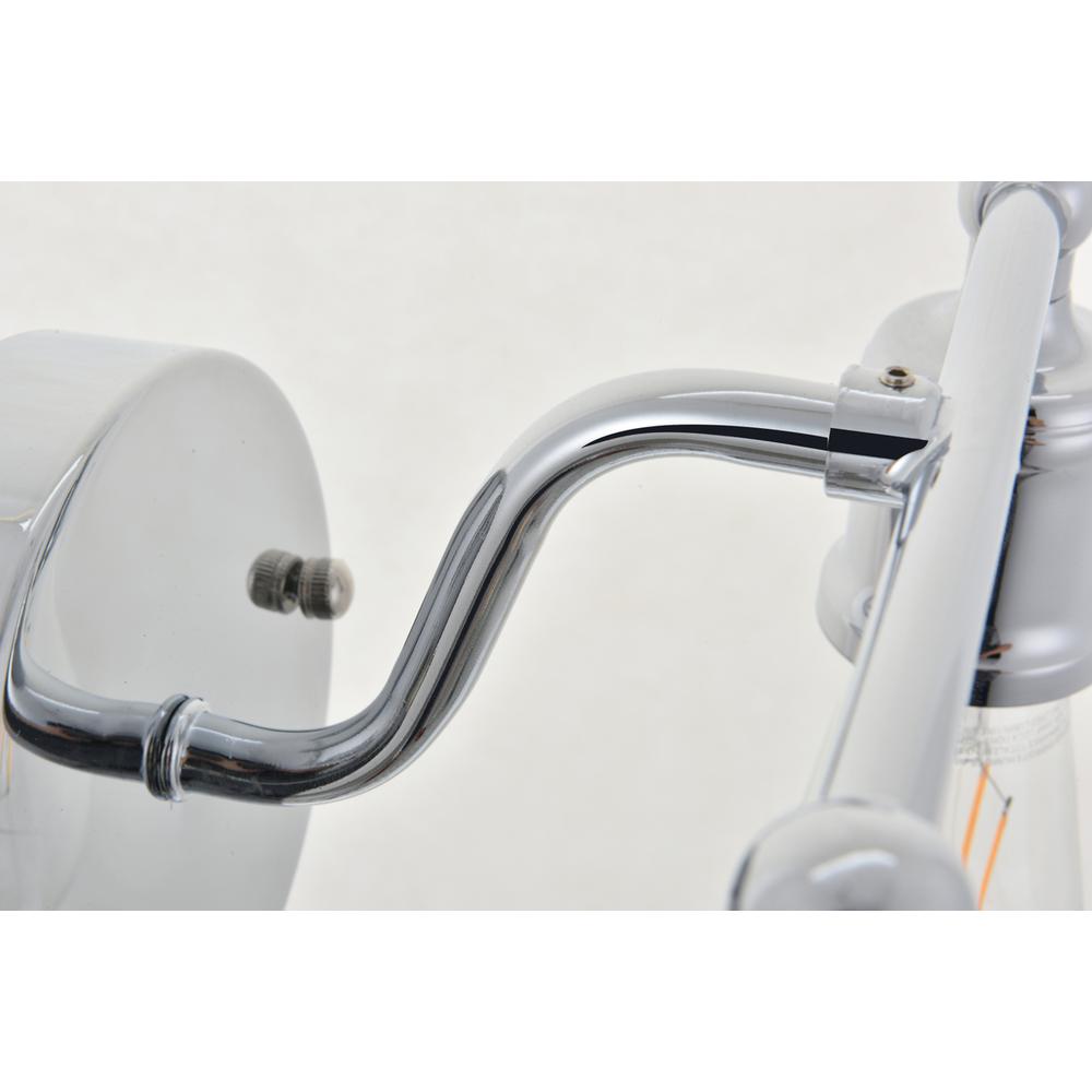 Serif 2 light chrome Wall Sconce