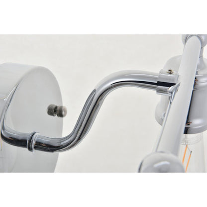 Serif 2 light chrome Wall Sconce