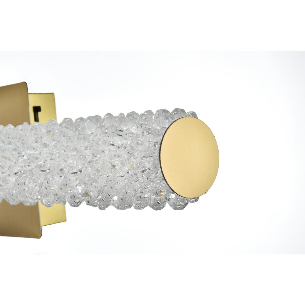 Bowen 24 inch Adjustable LED Wall Sconce in Satin Gold