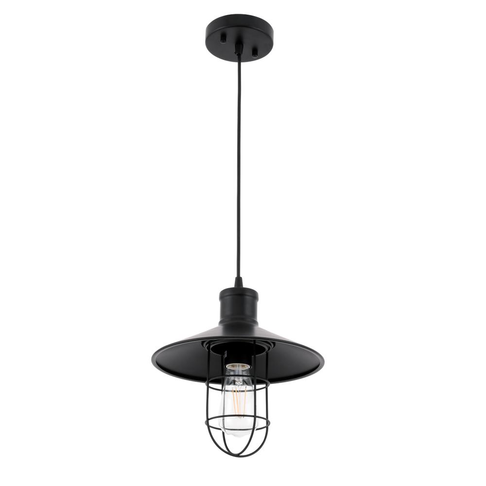 Flaneur 1 light Black Pendant