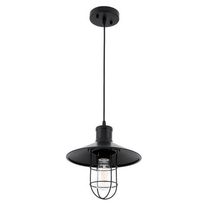 Flaneur 1 light Black Pendant
