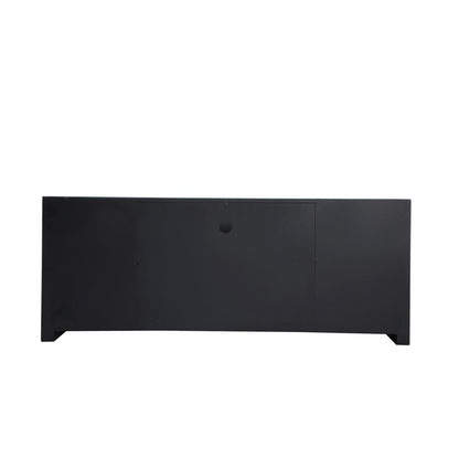 59 in.crystal mirrored TV stand with crystal insert fireplace