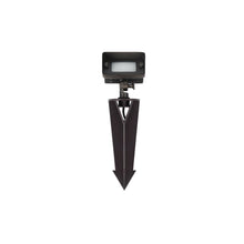 Outdoor 12V Cast Brass flood light 2 inch L x 4 inch W x 6 inch H in Dark Bronze