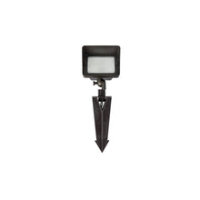 Outdoor 12V Cast Brass flood light in Dark Bronze