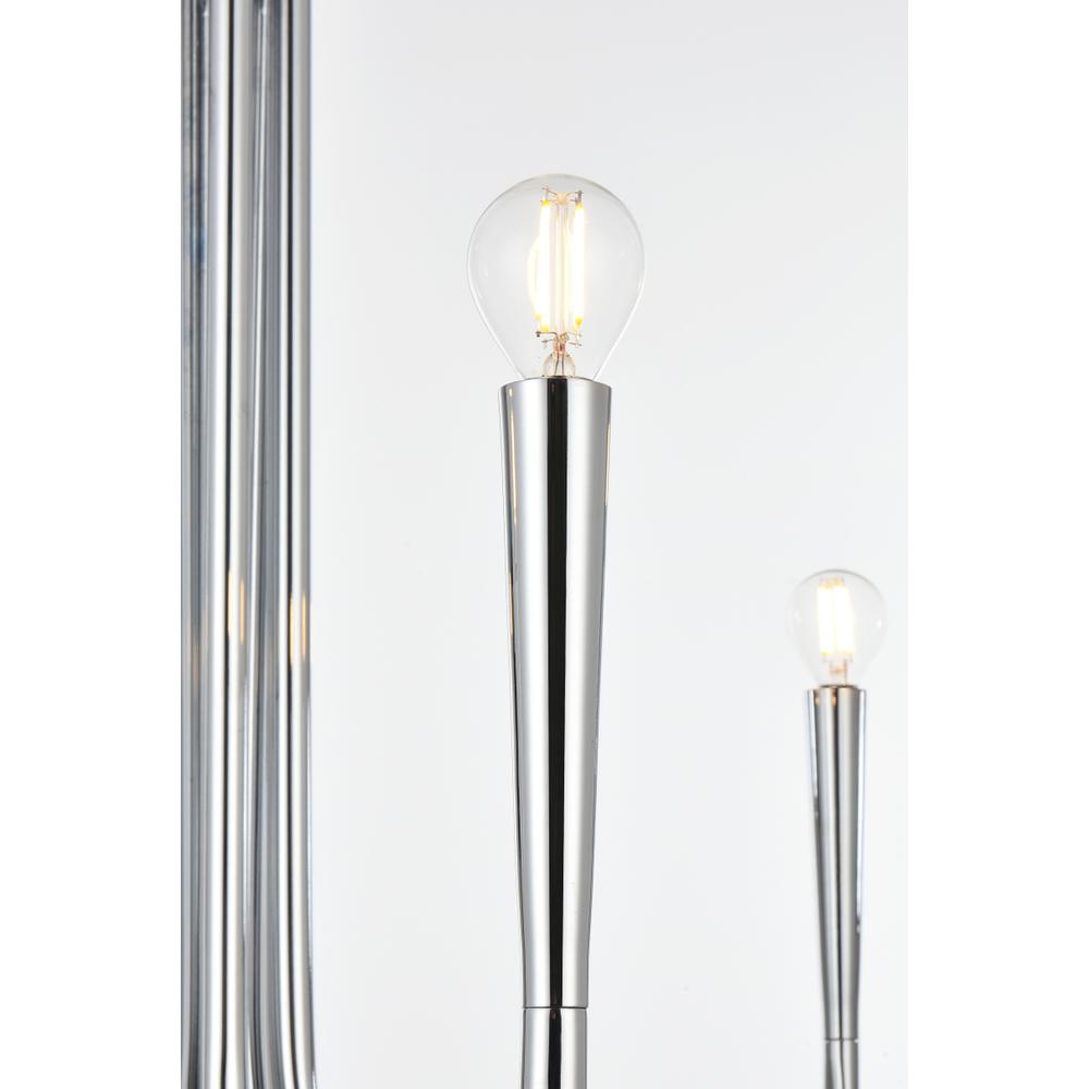 Layne 30 inch chandelier in Chrome