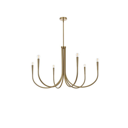 Layne 42 inch chandelier in Gold