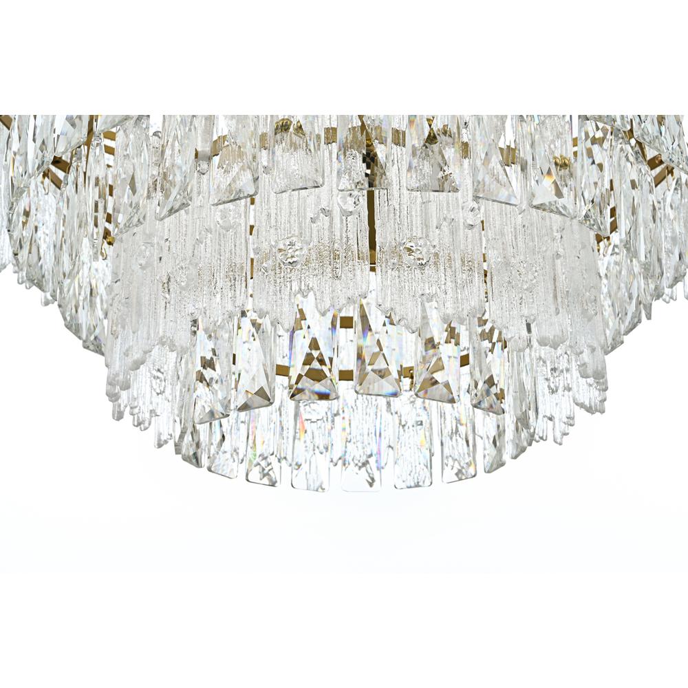Emilia 31 inch Pendant Light in Satin Gold