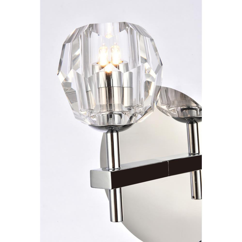 Eren 1 light Chrome wall sconce