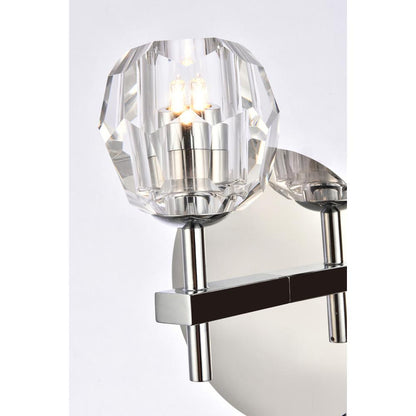 Eren 1 light Chrome wall sconce