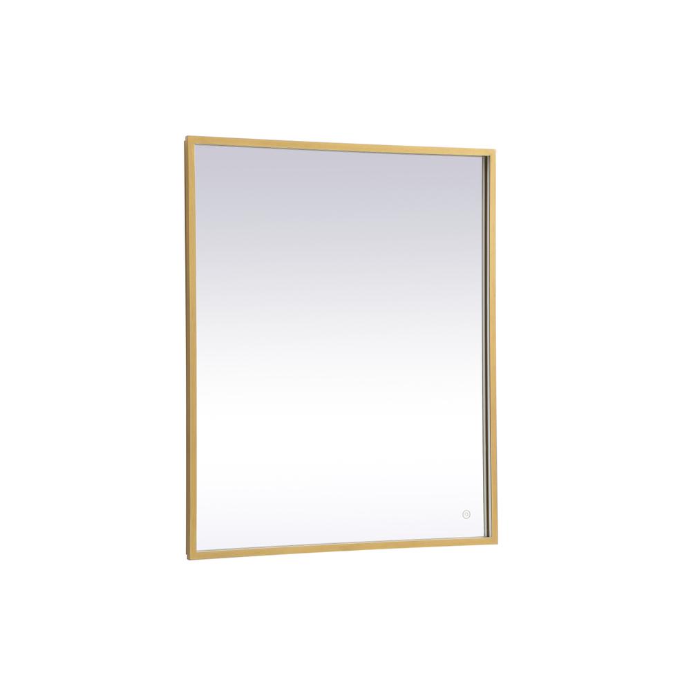 Pier 30x36 inch LED mirror with adjustable color temperature