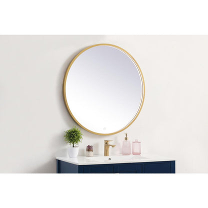 Pier 32 inch LED mirror with adjustable color temperature