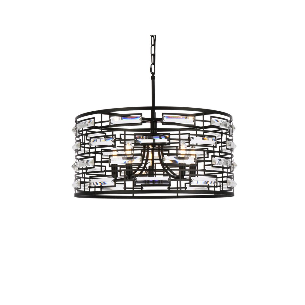 Kennedy 24 inch pendant in black