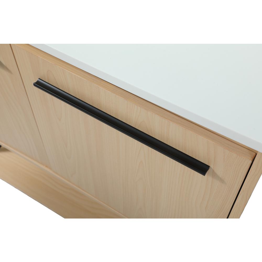 36 inch Single bathroom vanity in maple