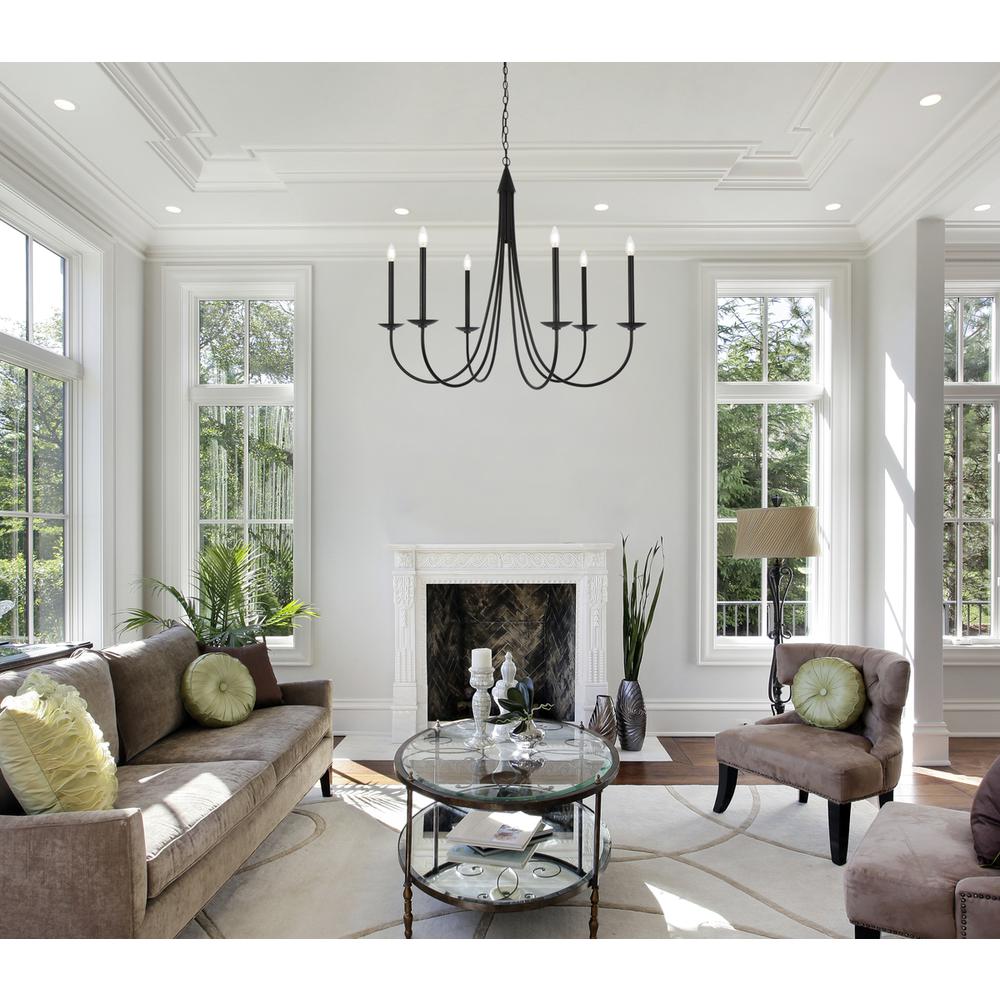 Cohen 42 inch pendant in black