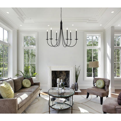 Cohen 42 inch pendant in black