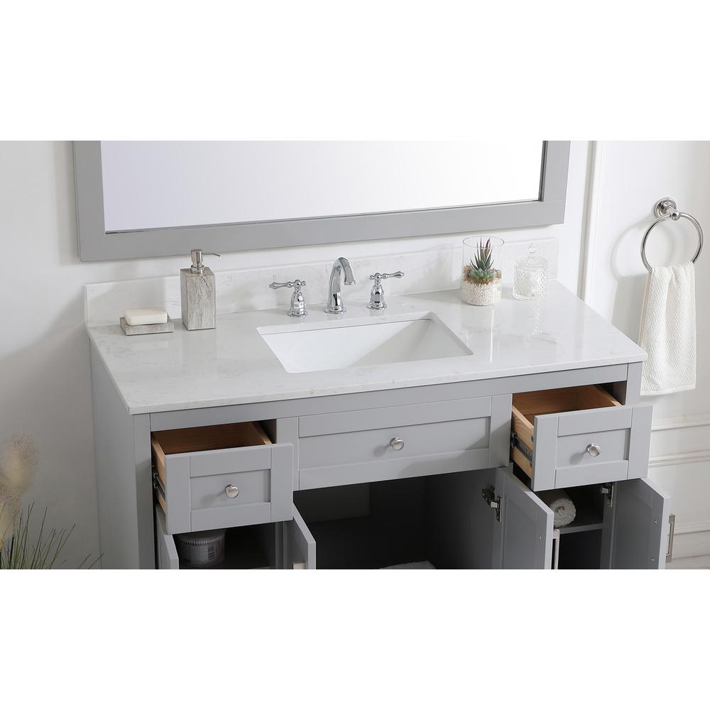48 inch Backsplash in calacatta white