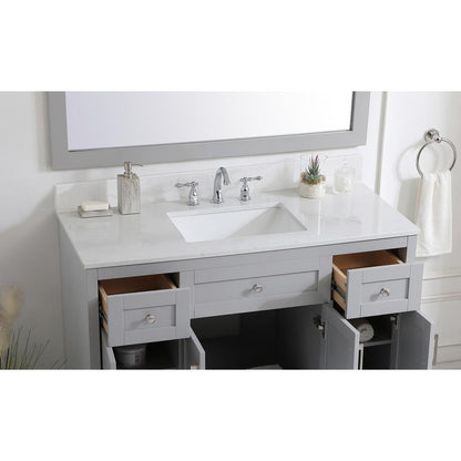 48 inch Backsplash in calacatta white