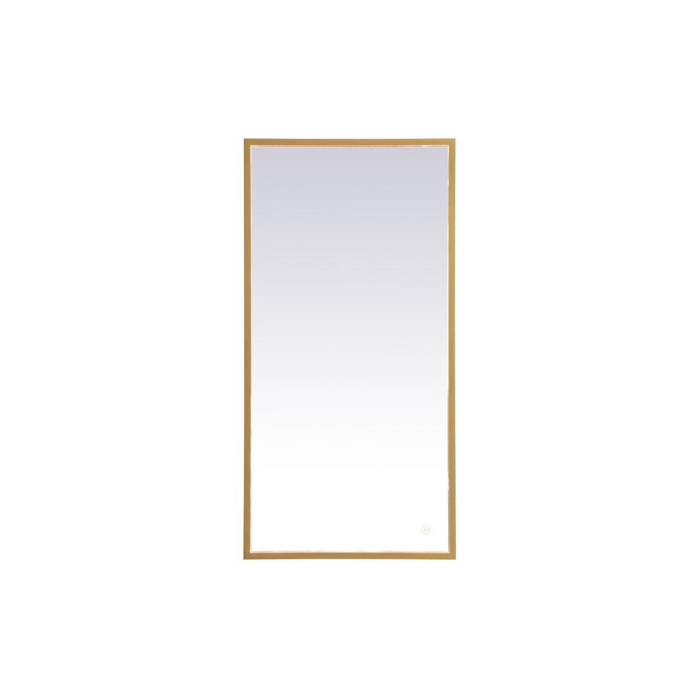 Pier 20x40 inch LED mirror with adjustable color temperature