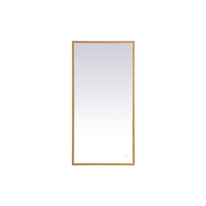 Pier 20x40 inch LED mirror with adjustable color temperature