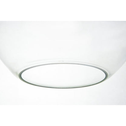 Baxter 1 Light Chrome Pendant With Clear Glass